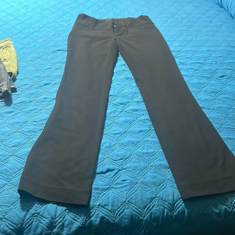Size 1 CANDIES BLACK DRESS PANTS WIDE LEG
